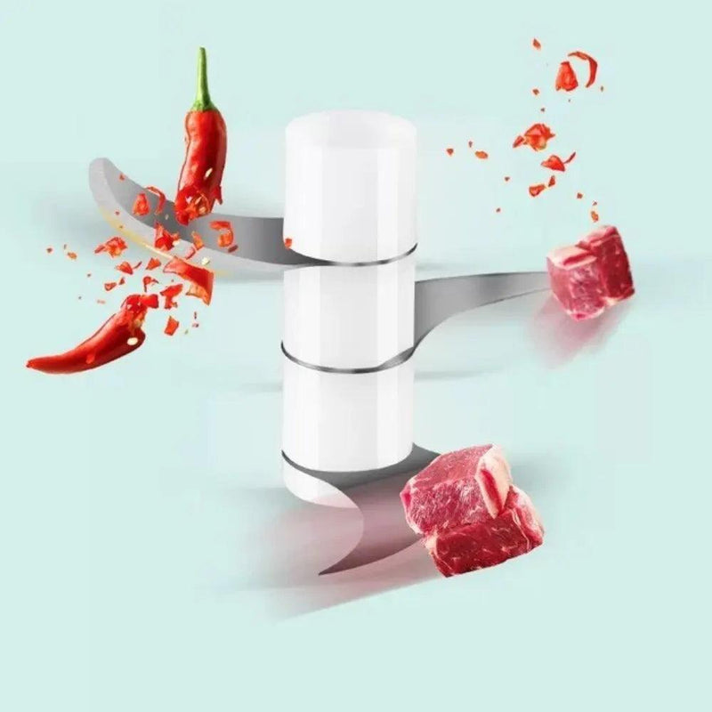 SliceMate Mini: USB Rechargeable Portable Electric Garlic & Veggie Chopper